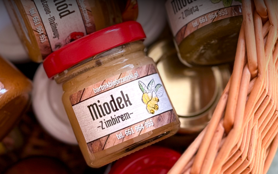 Miody w słoiczkach mini
