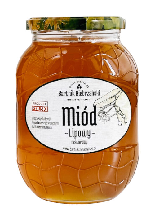 Miód Lipowy 1200g