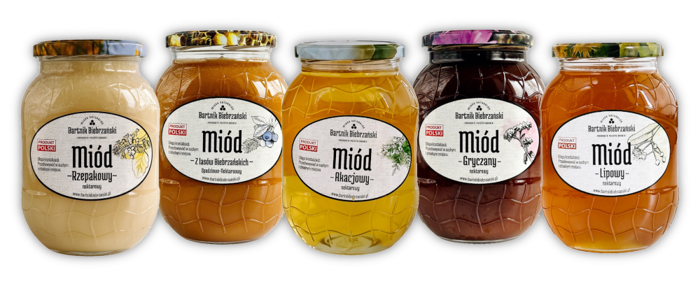 Miody naturalne Bartnika Biebrzańskiego